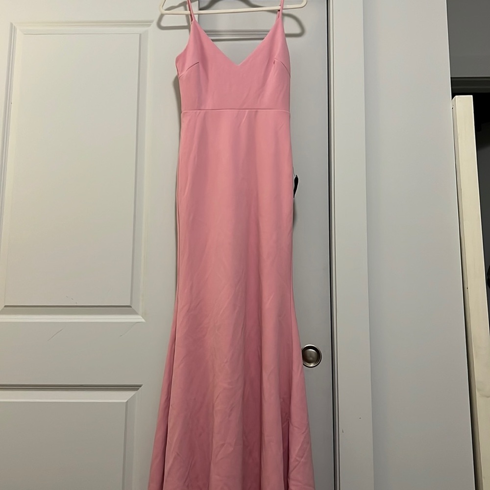 Lulus pink maxi dress. Size small.